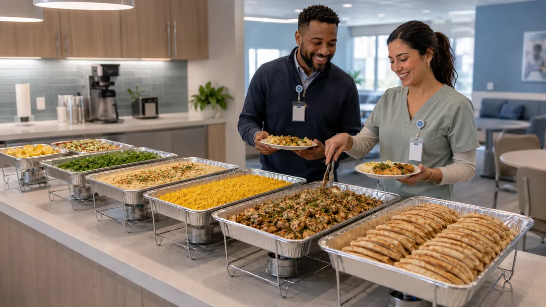 Recurring workplace meal program delivered to a Southern California office