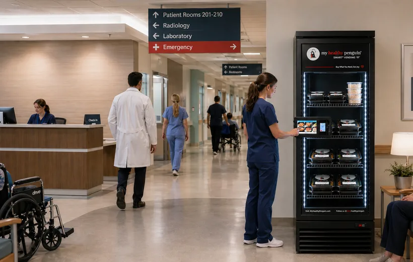Healthcare staff at a hospital