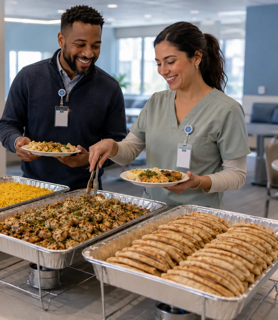 Workplace meals for Medical Device & Biotech